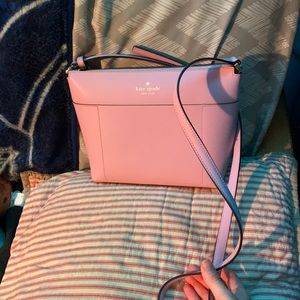 Cross body light pink Kate spade